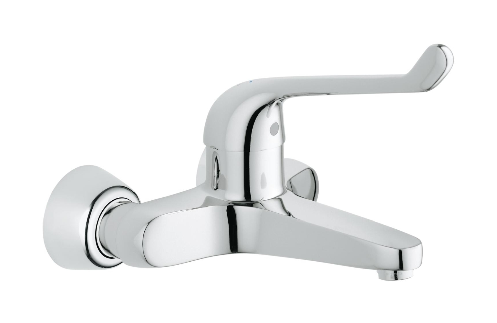 Grohe Euroeco Special bateria umywalkowa ścienna z bezpiecznym mieszaczem chrom 32795000