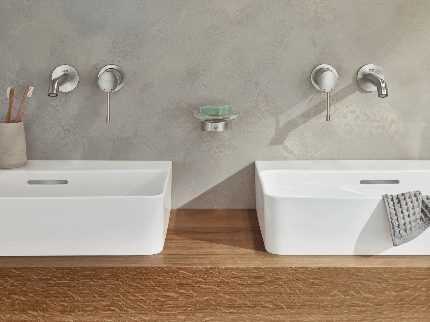 Grohe Essence bateria umywalkowa podtynkowa SuperSteel 19408DC1 - Wysyłka w 24h