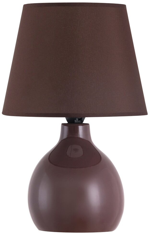 Rabalux Ingrid lampa stołowa 1x40W brązowa 4476