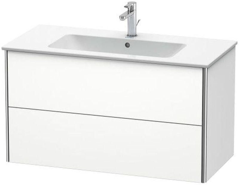 Duravit XSquare szafka 101 cm podumywalkowa wisząca biały mat XS417301818 - Wysyłka w 24h