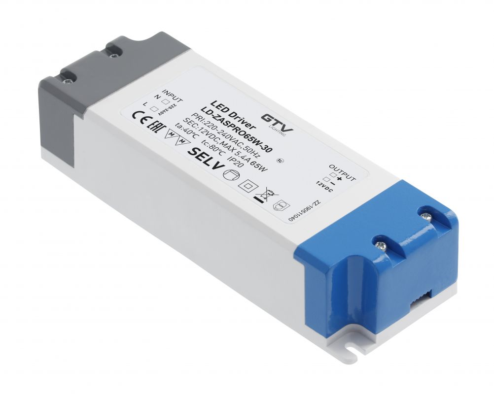 GTV zasilacz LD-ZASPRO65W-30