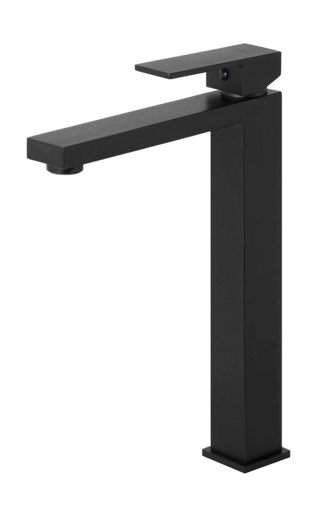 Corsan Ango Black bateria umywalkowa stojąca wysoka czarny półmat CMB3029BL