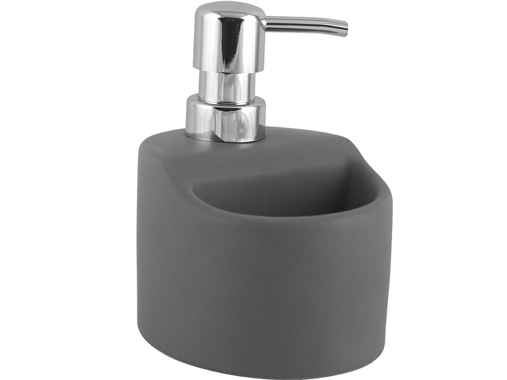 Kuchinox Yogo dozownik do płynu 330 ml stojący szary mat AMP5M2M