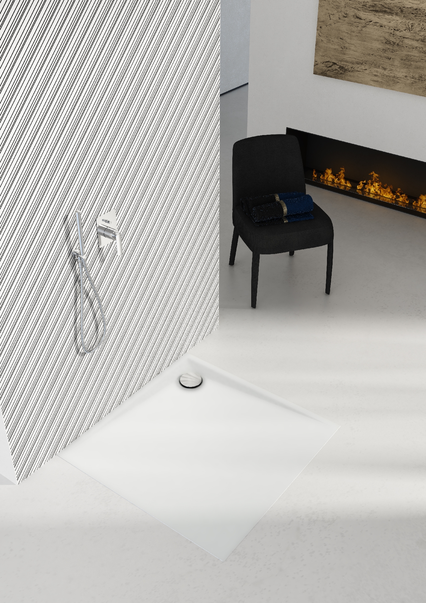 Schedline Libra brodzik kwadratowy 90x90 cm biały 3SP.L1K-9090