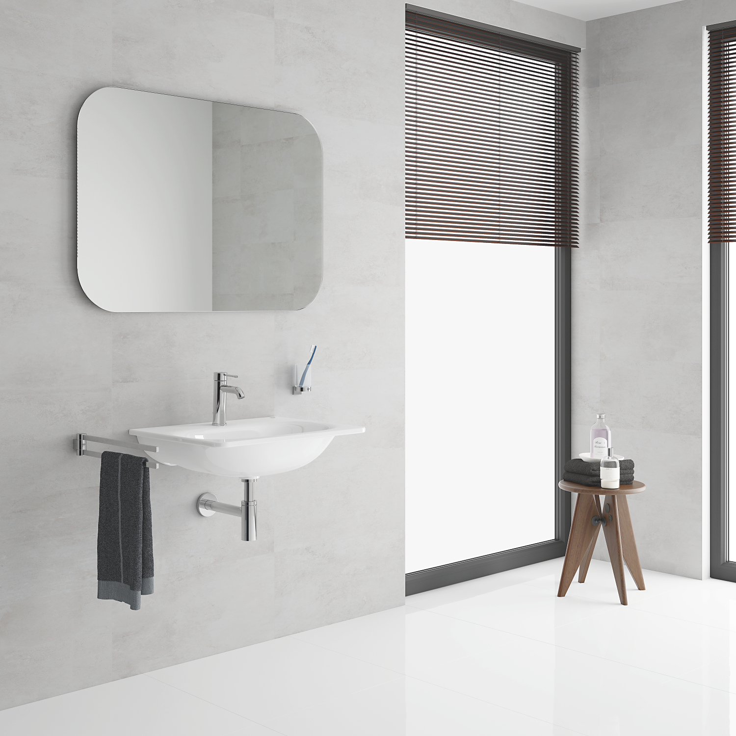 Grohe Essence bateria umywalkowa stojąca chrom 23591001 - Wysyłka w 24h