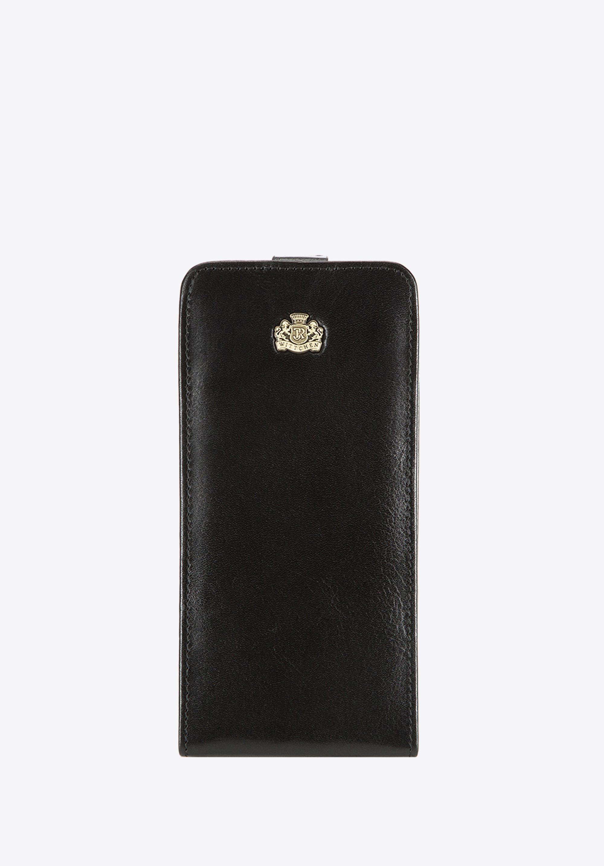 Etui na iPhone 6 Plus skórzane czarne