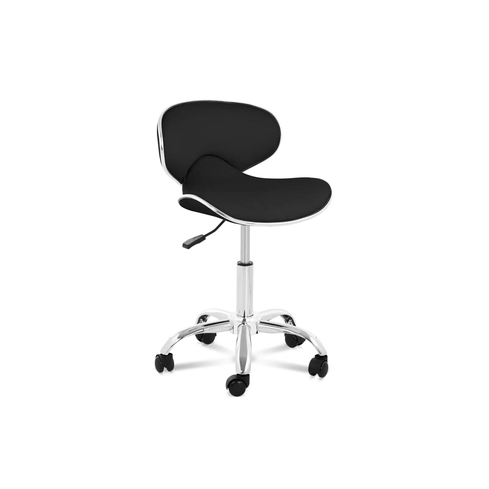 Krzesło kosmetyczne obrotowe, czarne | PHYSA MUNICH BLACK