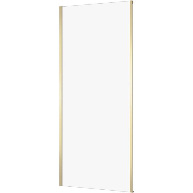 CERSANIT Ścianka kabiny prysznicowej LARGA 90x195 cm złoty mat, szkło