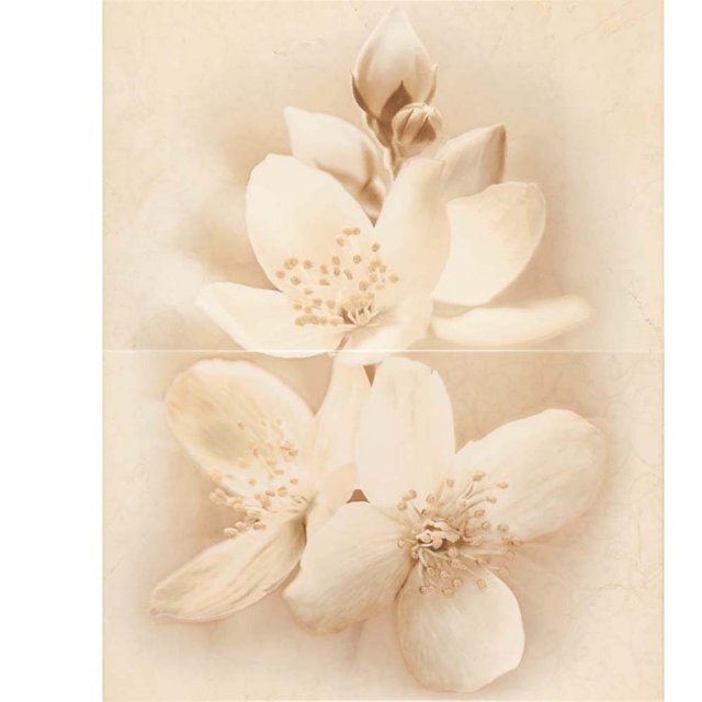 Płytka ścienna DIANA multicolor decor flower glossy 40x50 gat. I