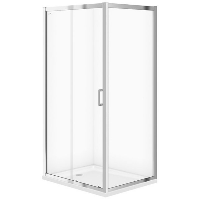 CERSANIT Kabina prysznicowa przesuwna ARTECO 100x80x190 szkło transpa