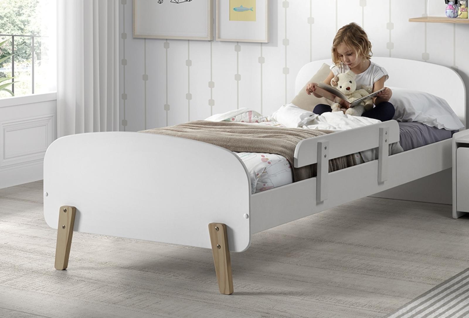 Łóżko dziecięce białe Kiddy
