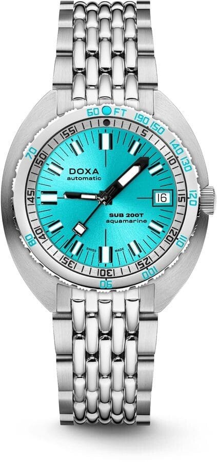 Zegarek męski DOXA SUB SUB 200T Aquamarine 804.10.241S.10