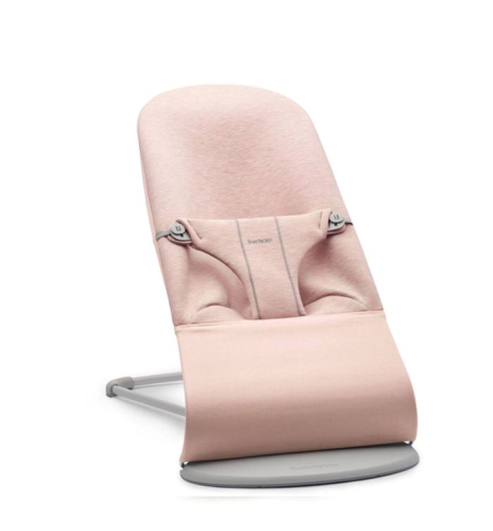 BabyBjorn Leżaczek Bliss -Jersey 3D Jasny Róż