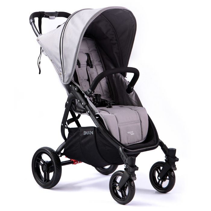 Valco Baby Snap4 - wózek spacerowy + okrycie na nóżki-Cool Grey