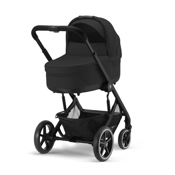 Cybex Balios S Lux - wózek spacerowy z gondolą S Lux-Moon Black (Black Frame) 2023