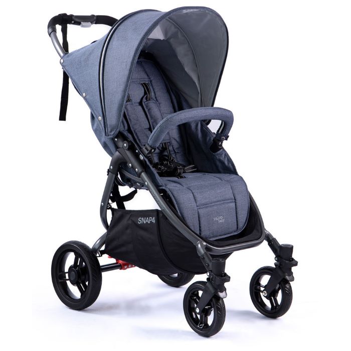 Valco Baby Snap4 - wózek spacerowy + okrycie na nóżki-Tailor Made Denim