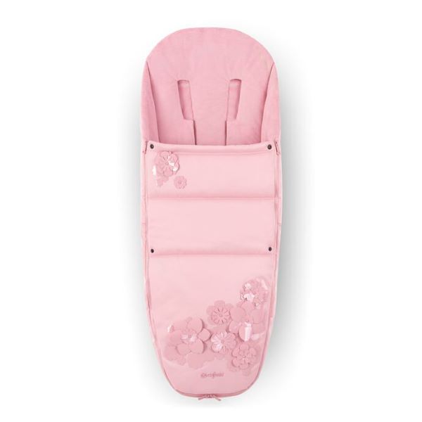 Cybex Śpiworek Platinum do wózków Priam, Mios i Balios -Simply Flowers Pale Blush