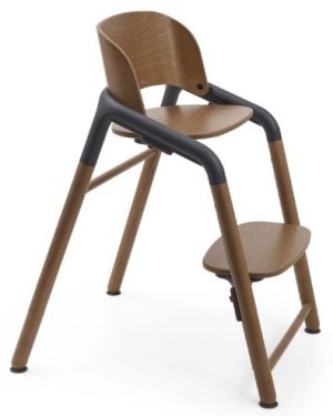 Bugaboo Giraffe - krzesełko dla dzieci-Warm Wood-Grey