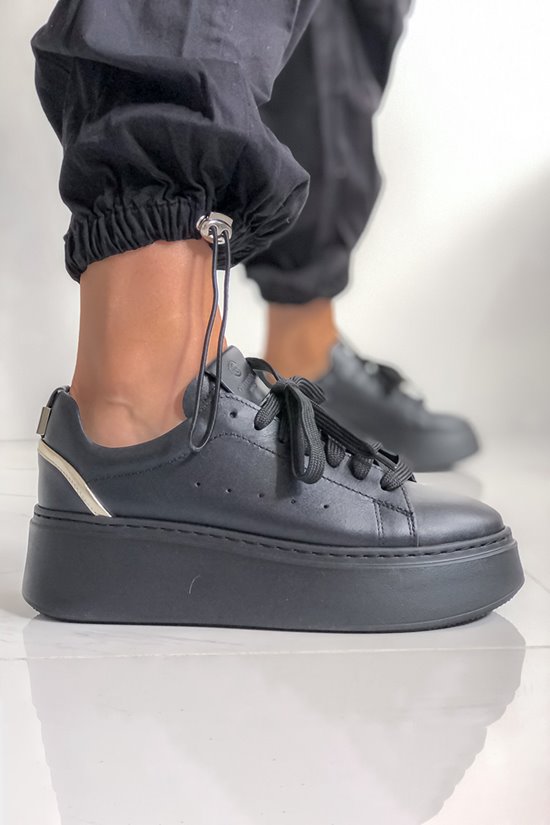 Sneakersy SN41 - 4 Czarny / złoty