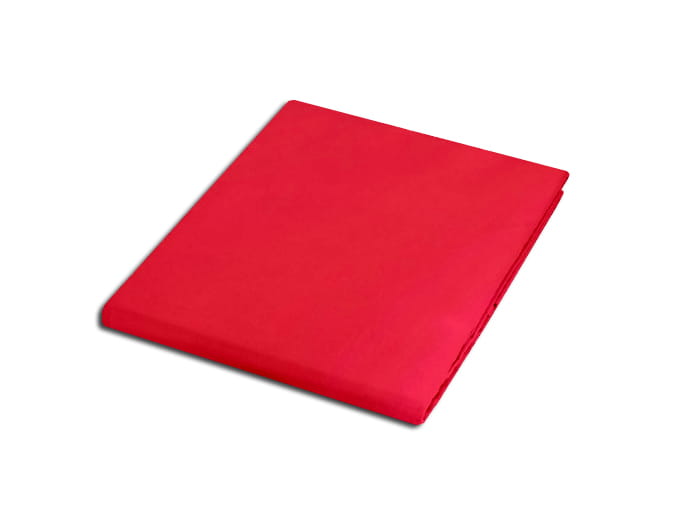 Prześcieradło bez gumki bawełniane 160x200 koral