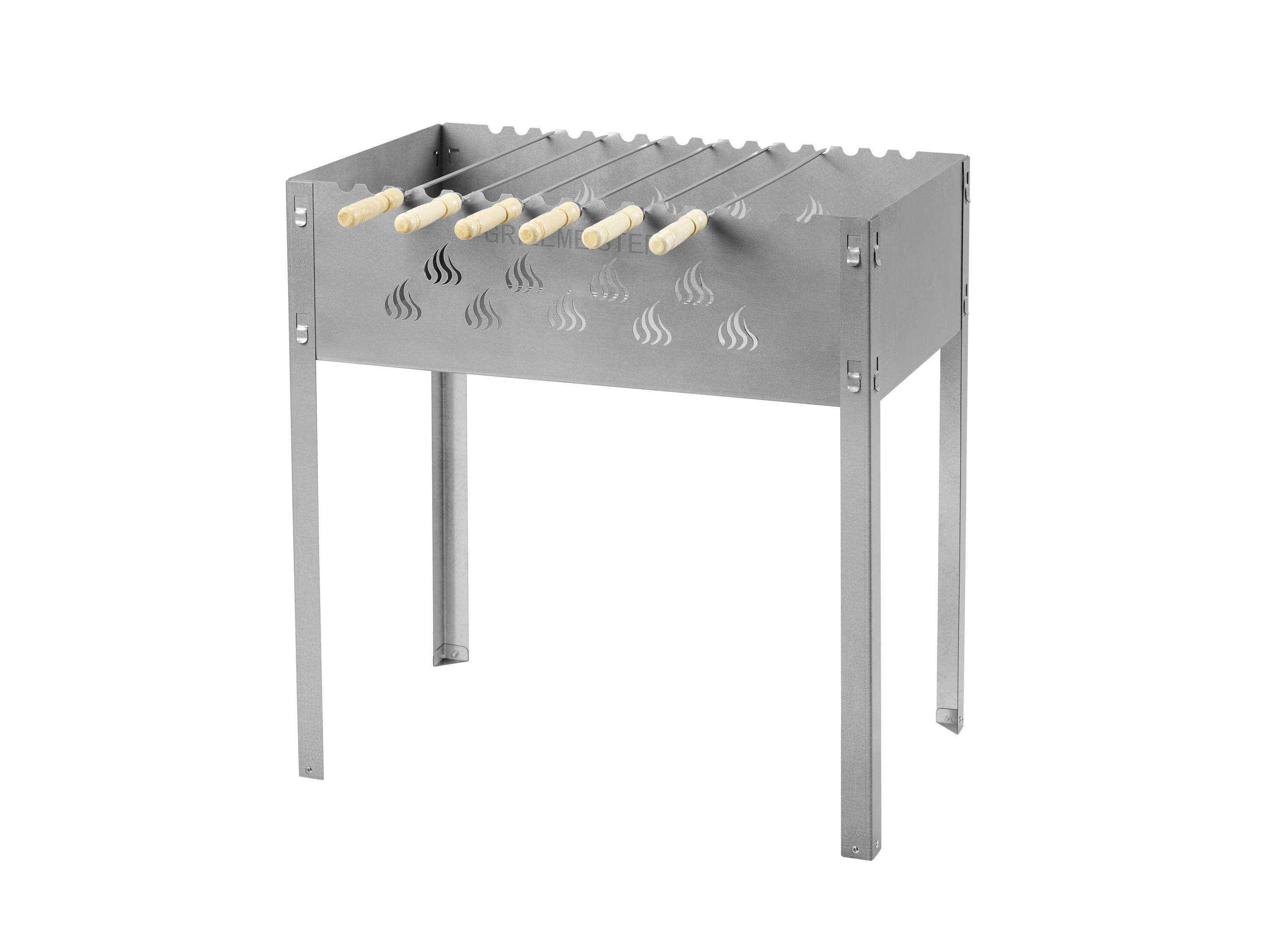 Grillmeister Grill węglowy do szaszłyków Kansas