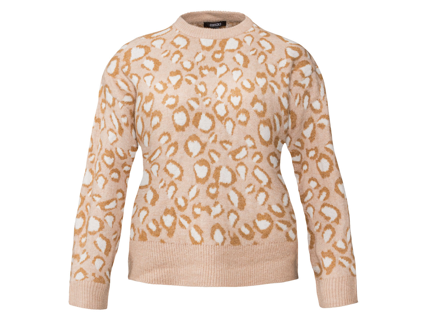 esmara Sweter damski XS 32/34, Panterka