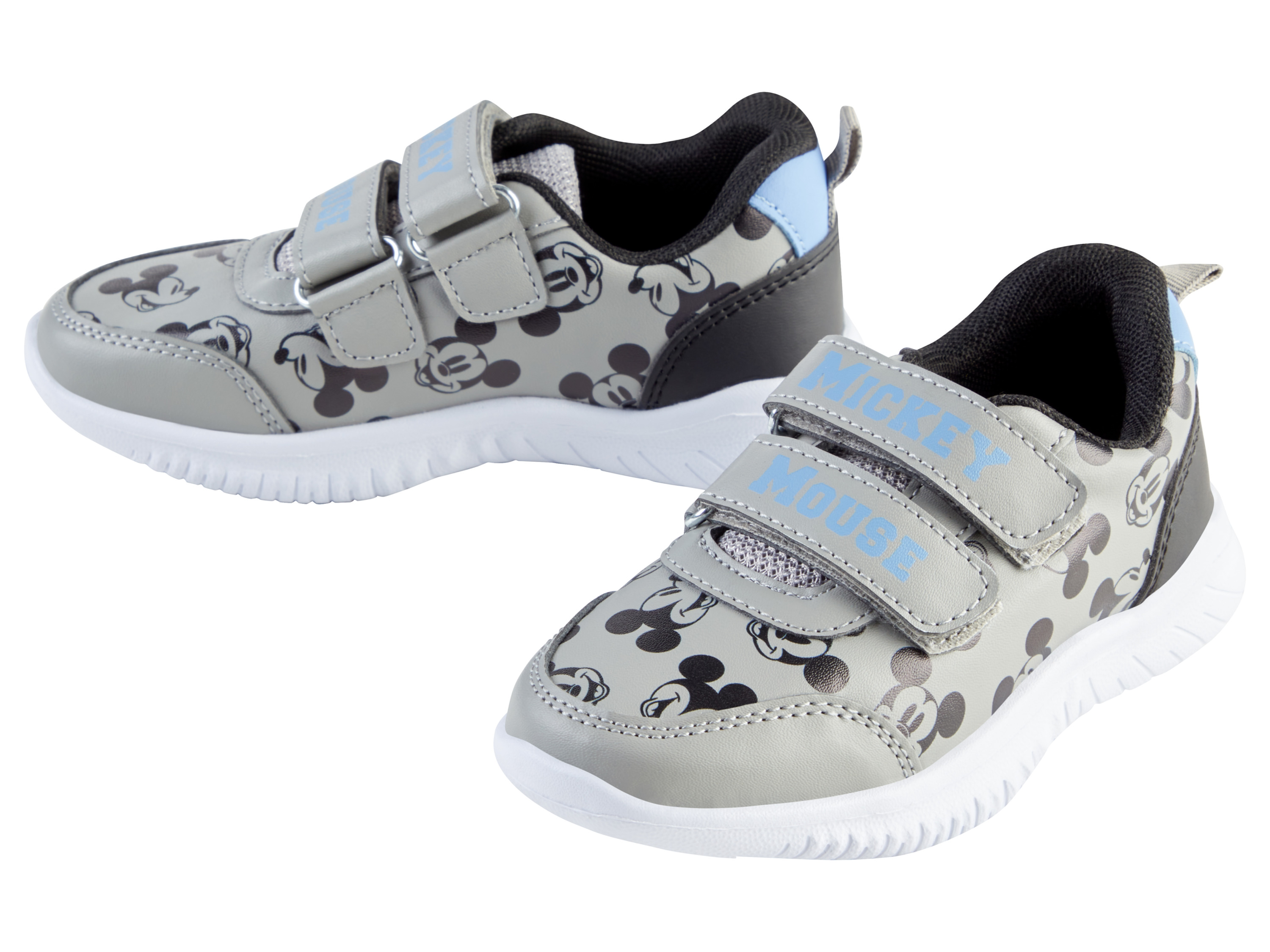 Sneakersy chłopięce na rzepy 29, Szary