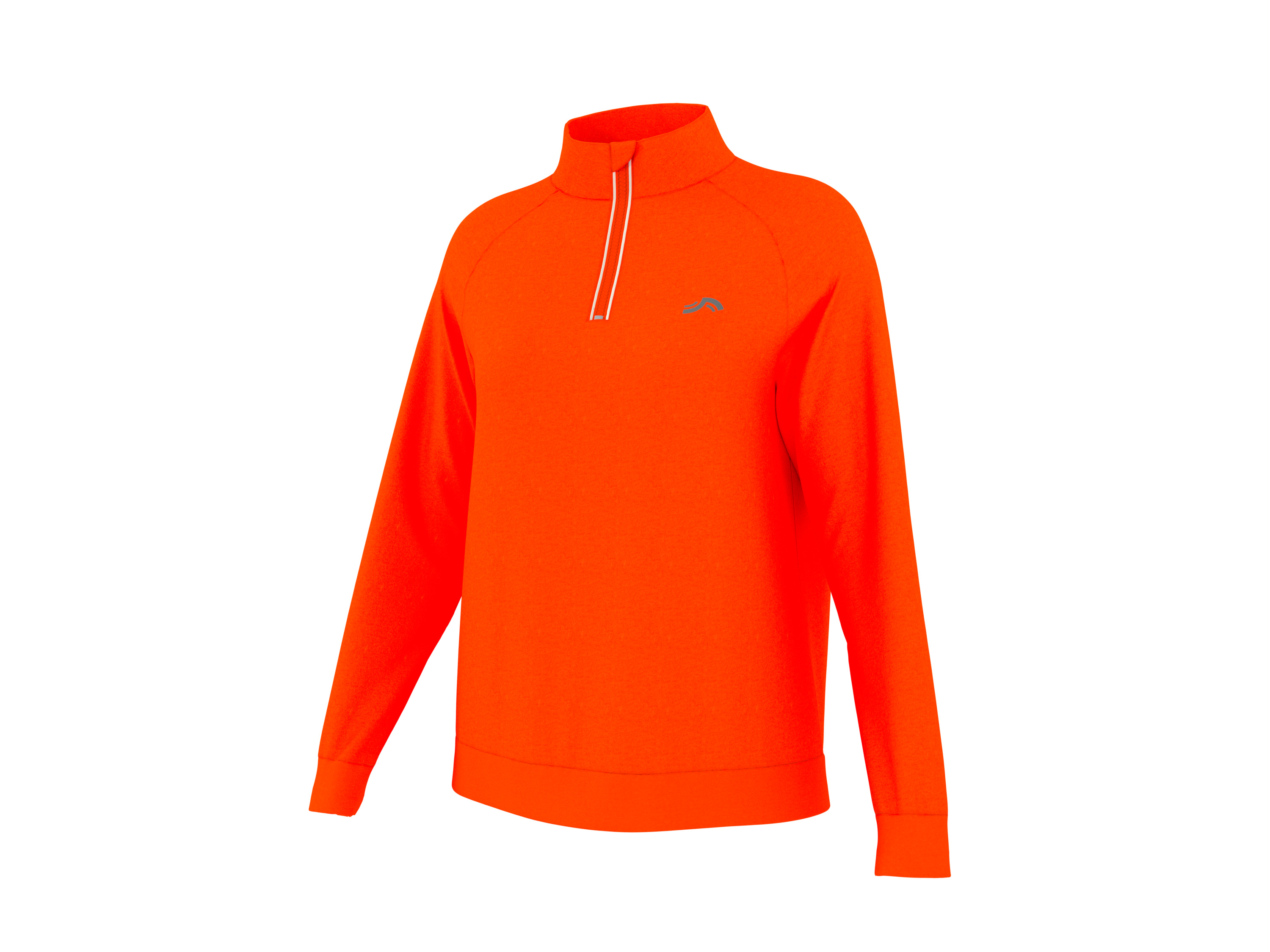 Crivit Bluza termiczna damska z technologią HeiQ Mint XS 32/34, Pomarańczowy