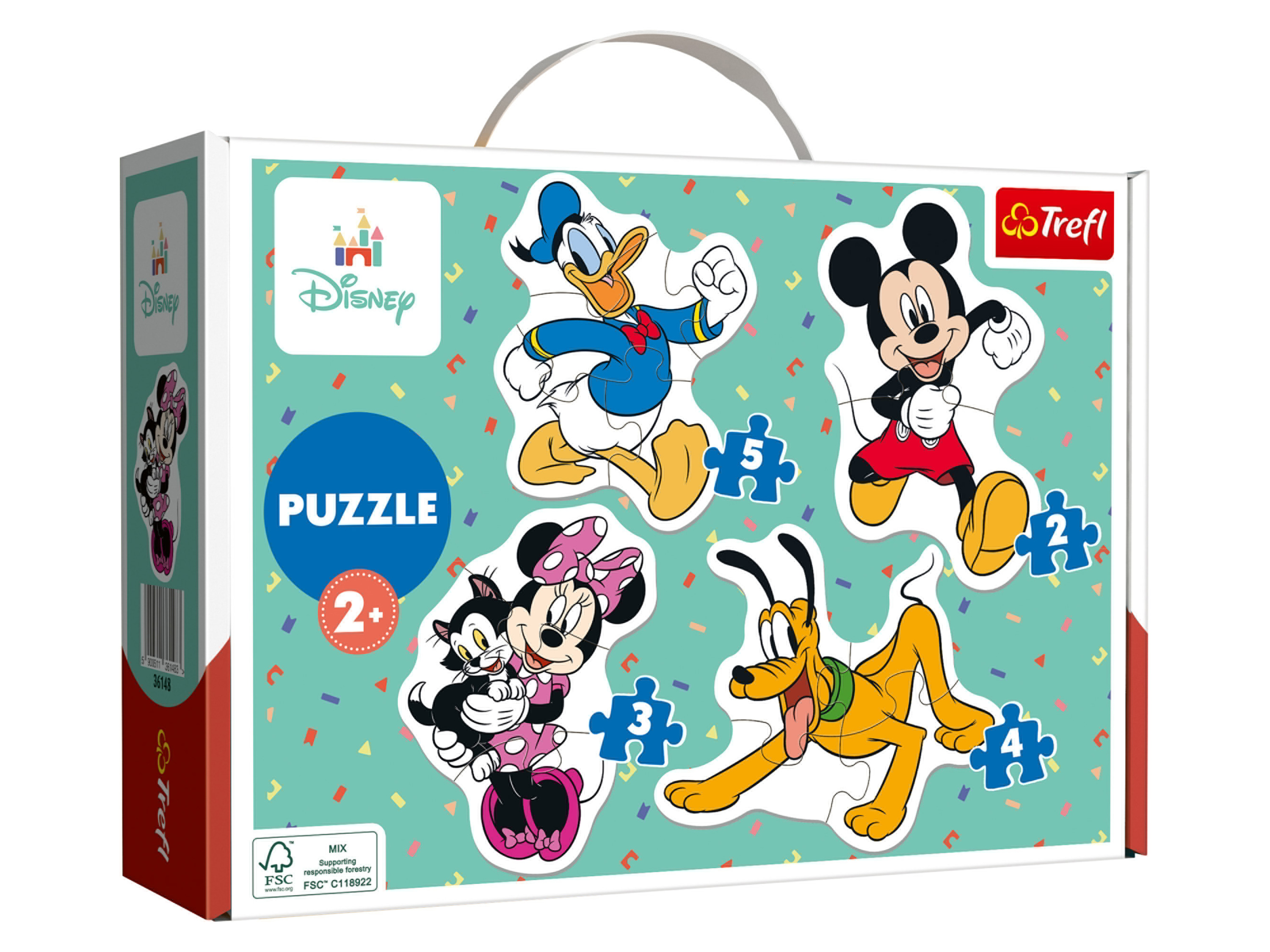 Trefl Puzzle dla niemowląt Myszka Miki