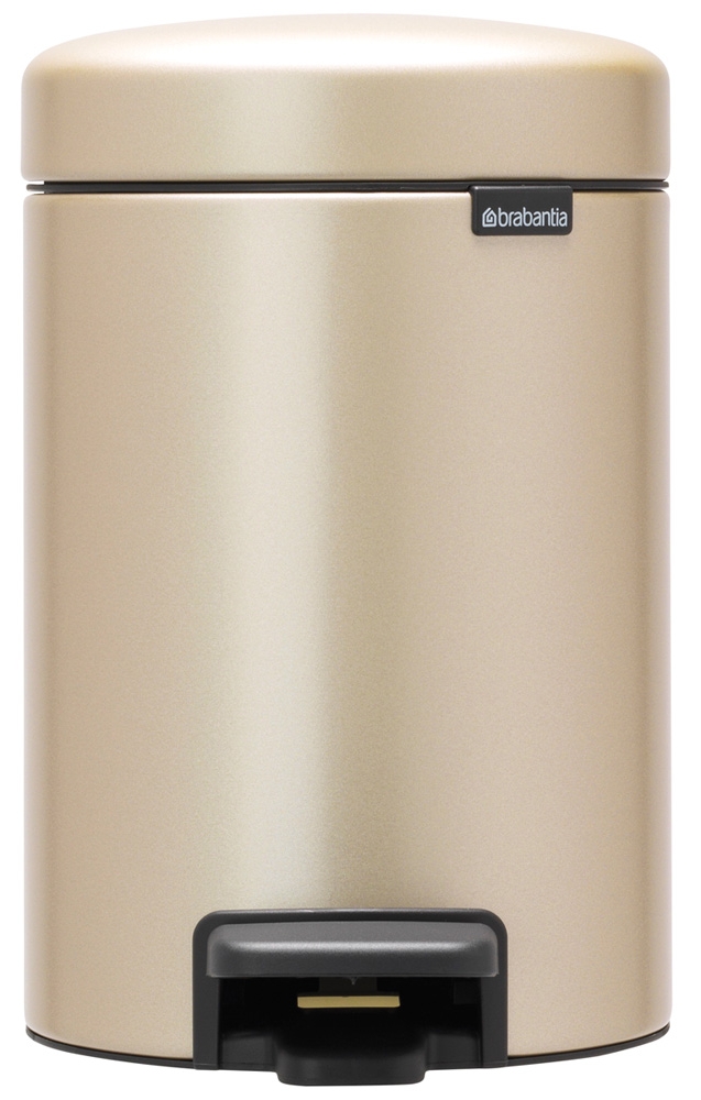 Darmowa Dostawa - Kosz na śmieci 3 l złoty Brabantia NewIcon 304408