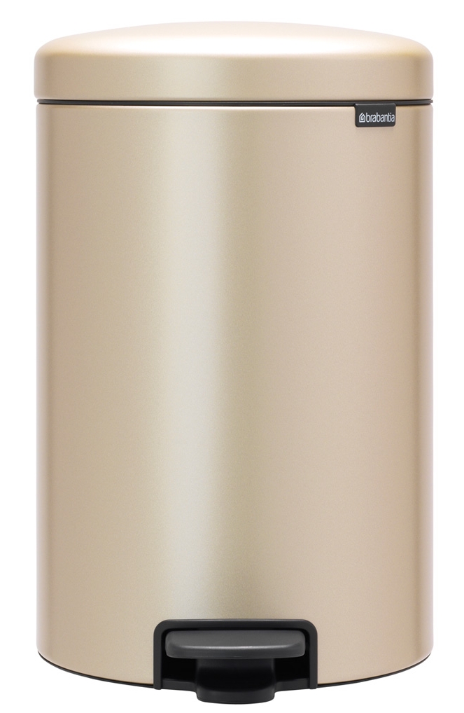 Darmowa Dostawa - Kosz na śmieci 20 l złoty Brabantia NewIcon 304460