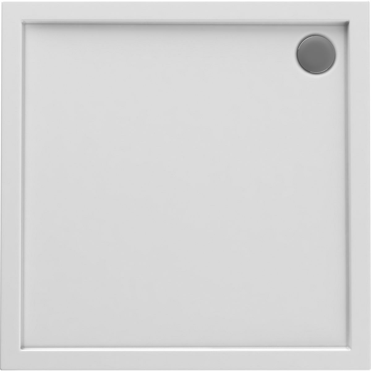 Darmowa Dostawa - Brodzik kwadratowy 90x90 cm biały Oltens Superior 17001000