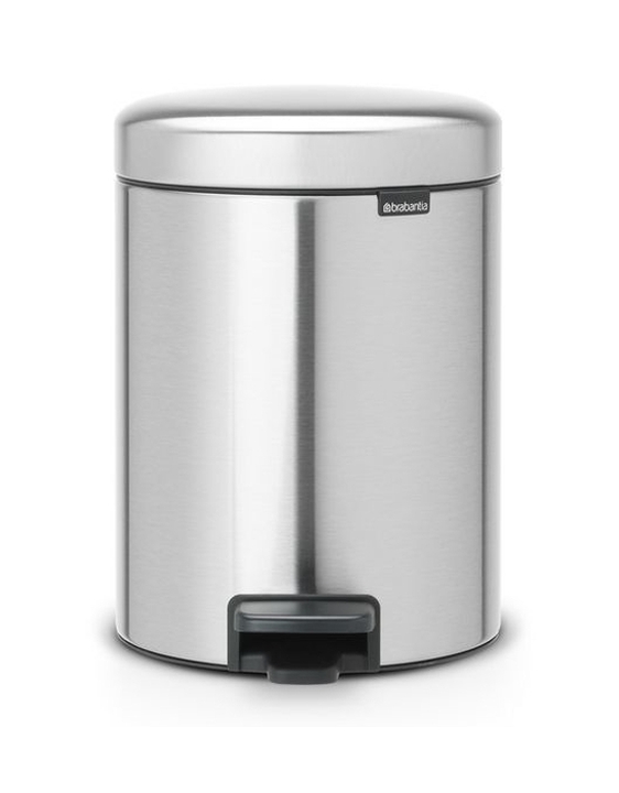 Darmowa Dostawa - Kosz na śmieci 5 l stal Brabantia NewIcon 112102
