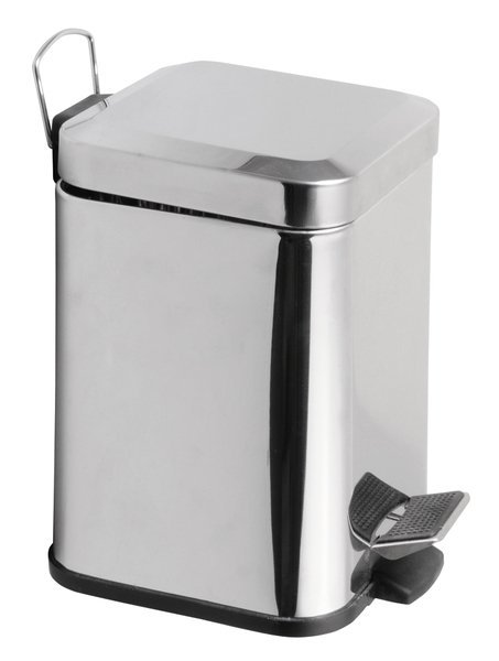Darmowa Dostawa - Kosz na śmieci 3 l stal Aqualine Simple Line GAQ003