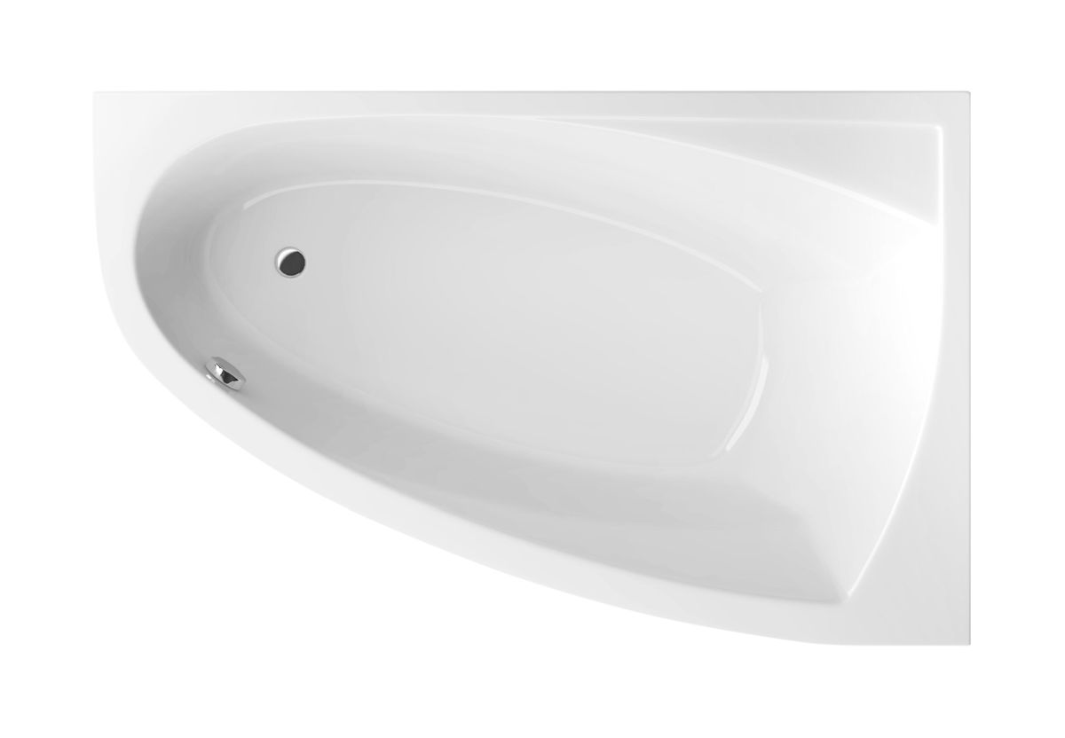 Darmowa Dostawa - Wanna narożna 160x100 cm prawa biała Excellent Aquaria Comfort WAEXAQP16WH