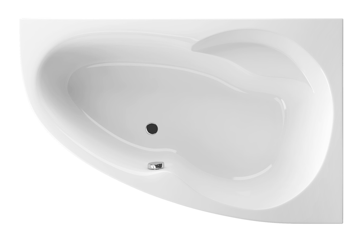 Darmowa Dostawa - Wanna narożna 160x95 cm prawa biała Excellent Newa Plus WAEXNEP16WH