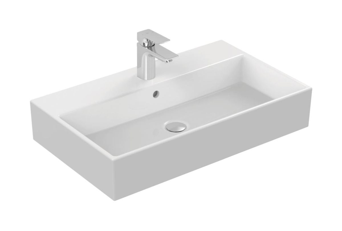 Darmowa Dostawa - Umywalka 71x42 cm prostokątna ścienna-nablatowa biała Ideal Standard Strada K078201