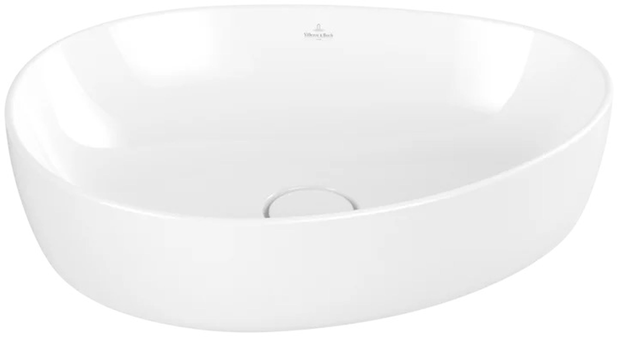 Darmowa Dostawa - Umywalka 51x40 cm nablatowa biała Villeroy & Boch Antao 4A7351R1
