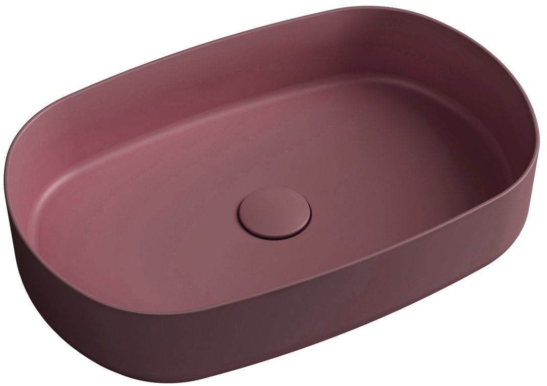Darmowa Dostawa - Umywalka 55x36 cm owalna nablatowa Isvea Infinity 10NF650552R