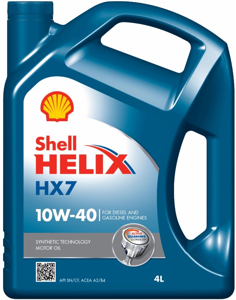 SHELL HELIX HX7 10W40 4L - Petrostar