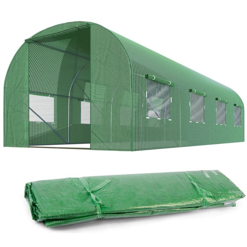 Folia na tunel ogrodowy Plonos 2,5x4m zielony1 szt.