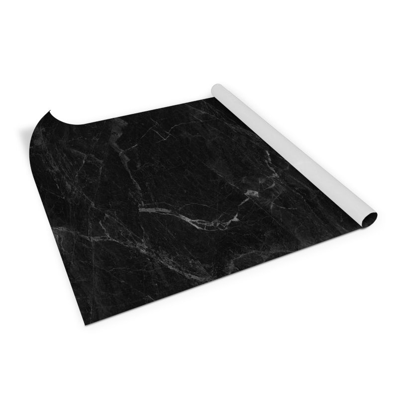 Okleina ozdobna na meble Tulup Ciemny marmur 100x50 cm