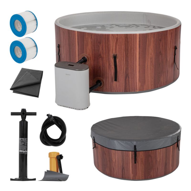 Dmuchane SPA Warmtec Korsyka basen ogrodowy hydromasaż 4os. 152cm 800l 1szt.