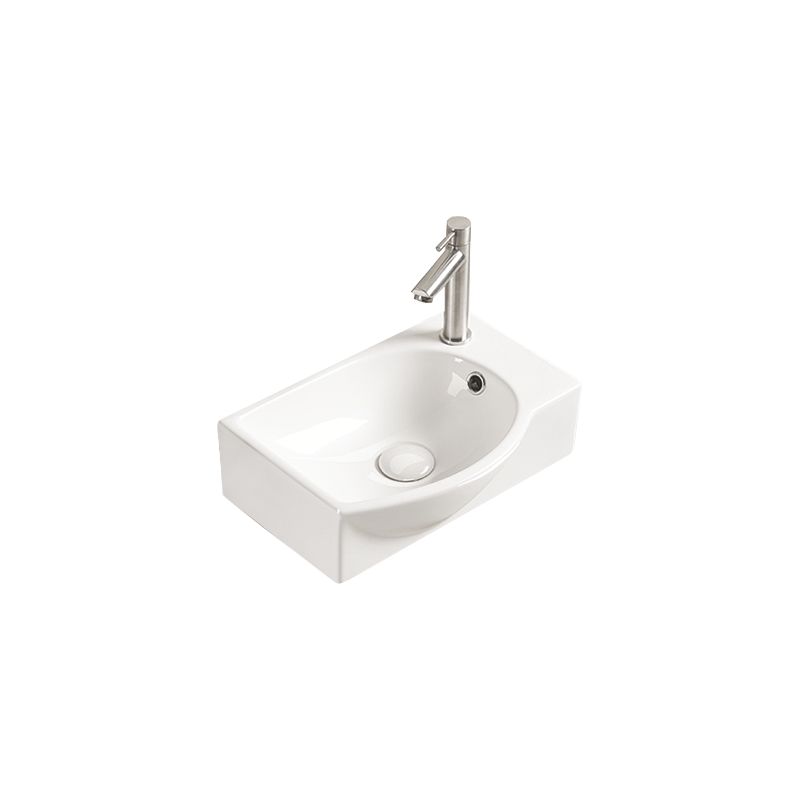 Umywalka nablatowa Mexen Mista biała 40,5 x 28 cm 22174000L 1 szt.