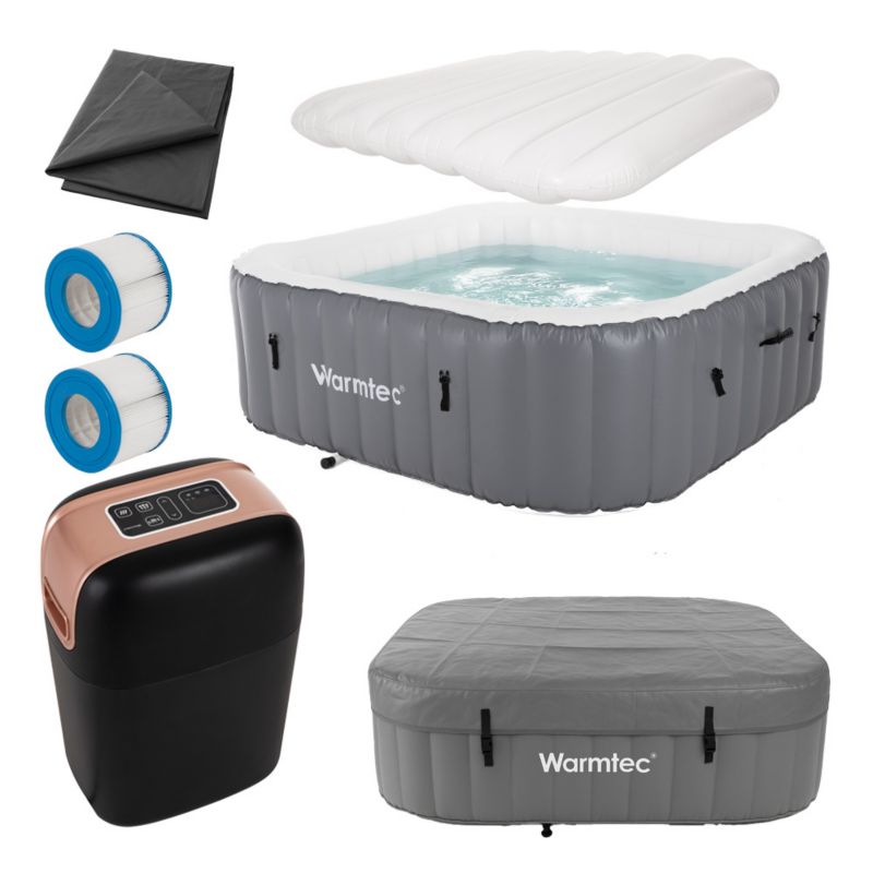 Dmuchane SPA Warmtec Morea basen ogrodowy hydromasaż 6os. 198cm 995l 1szt.