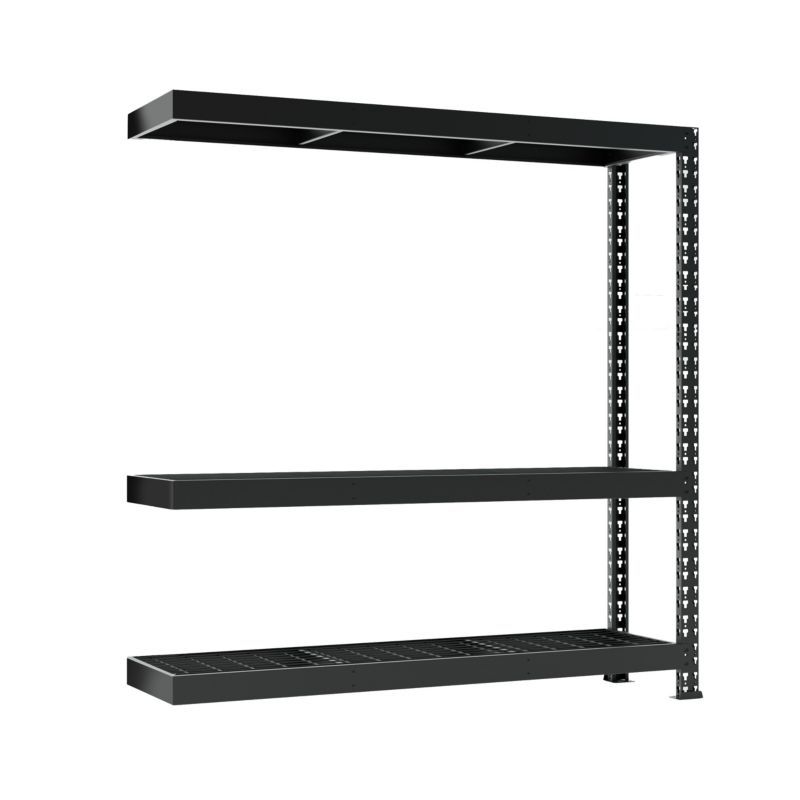 Dostawka do regału wciskanego Mega-Met Metalkas 180x173x60 500kg 3 półki krata 1 szt.