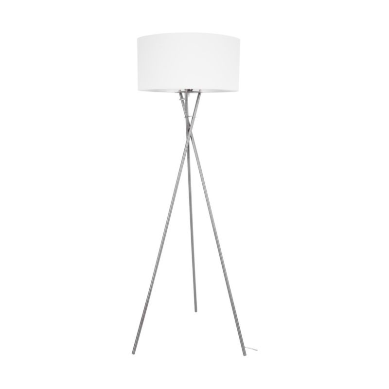 Lampa Podłogowa SPOT Light 1xE27 Max.60W Blask Satyny oraz Ciepło Bieli, Stworzona przez Polskiego Producenta, 1szt