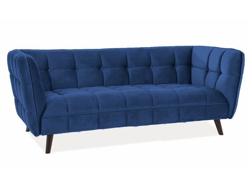 Sofa Signal CASTELLO VELVET 3 granatowa 1 szt
