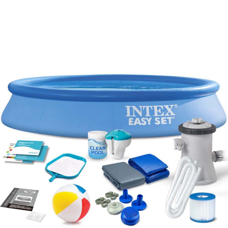 Basen ogrodowy rozporowy Intex 305x61 zestaw 28118-15W1 1szt.