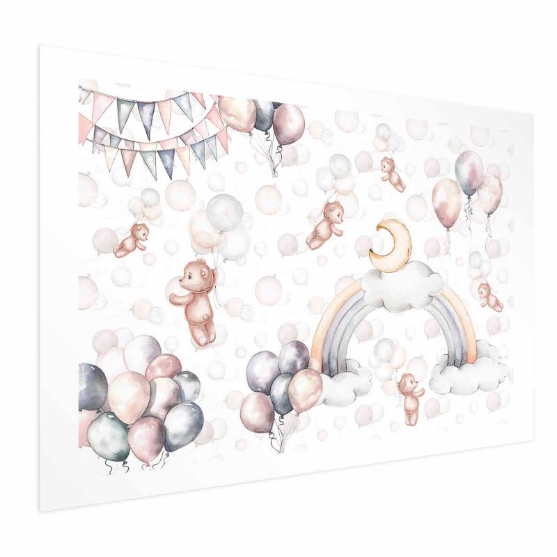 Plakat Artgeist Misie w przestworzach 30x21 cm bez ramy 1 szt